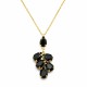Kulons „Amber II (Jet)“ ar Preciosa® kristāliem