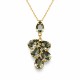 Kulons „Amber II (Black Diamond)“ ar Preciosa® kristāliem