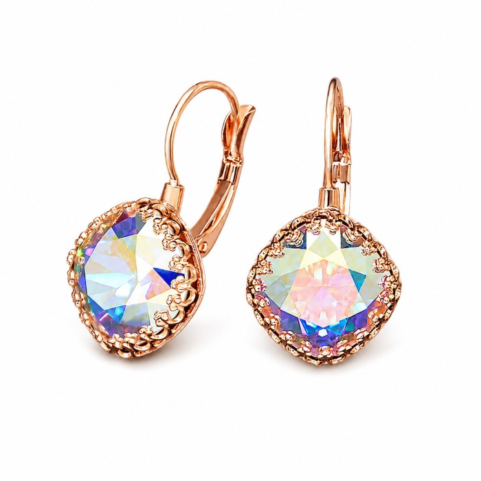 Komplekts sievietēm „Vintage IV (Aurora Borealis)“ ar Swarovski® kristāliem