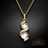 Kulons "Piena Ceļš (Aurore Boreale)" ar Swarovski™ kristāliem
