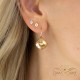 Komplekts sievietēm „Žilbinošais Mirdzums V (Golden Shadow)“ ar Swarovski® kristāliem
