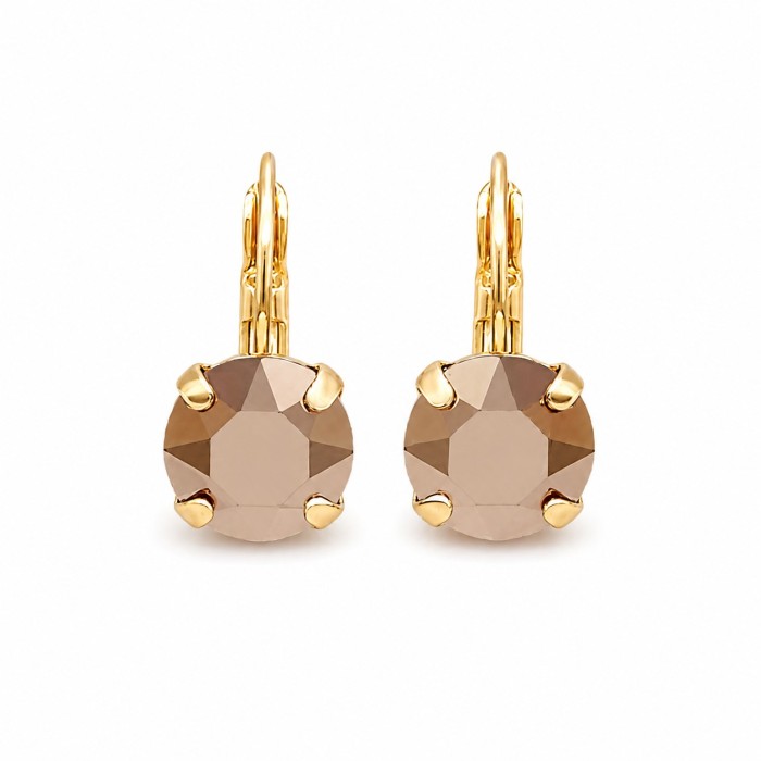 Auskari „Krāšņums II (Rose Gold)“ ar Swarovski™ kristāliem