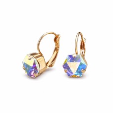 Auskari „Kaleidoskops (Aurora Borealis)“ ar Swarovski™ kristāliem