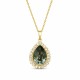 Komplekts sievietēm „Debesu Piliens (Silver Night)“ ar Swarovski® kristāliem
