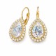 Komplekts „Debesu Piliens (White Patina)“ ar Swarovski® kristāliem