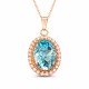 Kulons „Solar Illusion (Aqua Bohemica)“ ar Preciosa® kristāliem