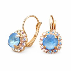 Auskari „Krāšņums II (Ocean DeLite)“ ar Swarovski® kristāliem