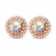 Auskari „Andrea (Aurora Borealis)“ ar Swarovski® kristāliem