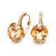 Auskari „Krēta (Light Peach)“ ar Preciosa® kristāliem