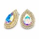 Auskari „Jasmīns (Aurora Borealis)“ ar Swarovski® kristāliem