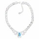 Kāzu kaklarota „Modern (Aurora Borealis)“ ar Swarovski® kristāliem
