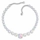 Kāzu kaklarota „Vasara (Aurora Borealis)“ ar Swarovski® kristāliem
