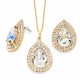Komplekts „Jasmīns“ ar Swarovski® kristāliem