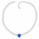 Kāzu kaklarota „Svētais Valentīns II“ ar Swarovski® kristāliem