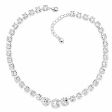 Kaklo papuošalas moterims DiamondSky „Glare“ su Swarovski kristalais