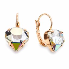 Earrings “Lucia (VItrail Medium)” created with Crystals by Swarovski®