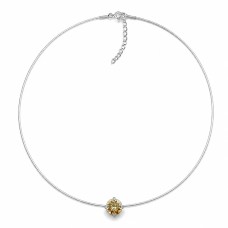 Невидимый кулон (Golden Shadow) с кристаллами Swarovski®