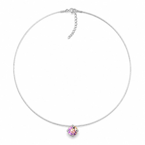 Невидимый кулон «Invisible (Aurora Borealis)» с кристаллом Swarovski®