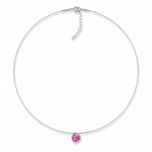 Невидимый кулон «Invisible (Rose)» с кристаллом Swarovski®