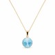 Kulons „Clarice II (Aquamarine)“ ar Swarovski® kristāliem
