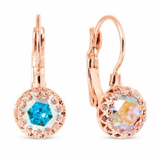 Auskari „Vintage (Aurora Borealis)“ ar Preciosa® kristāliem