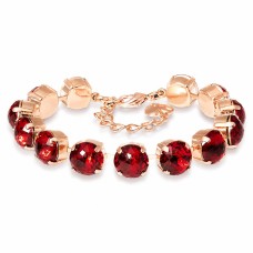 Apyrankė moterims DiamondSky „Eden (Scarlet)“ su Swarovski karoliukais