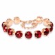 Aproce „Ēdene (Scarlet)“ ar Swarovski® kristāliem