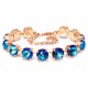 Aproce „Ēdene (Bermuda Blue)“ ar Swarovski® kristāliem
