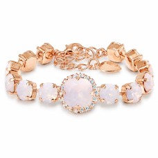 Aproce „Žilbinošais Mirdzums III“ ar Swarovski™ kristāliem