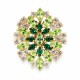 Broša „Pavasaris“ ar Swarovski® kristāliem