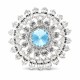 Broša „Lotoss“ ar Swarovski™ kristāliem