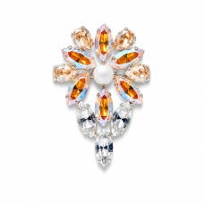 Brošs „Mirtele II“ ar Swarovski™ kristāliem