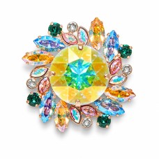 Segė moterims DiamondSky „Jupiter (Aurora Borealis)“ su Swarovski kristalais
