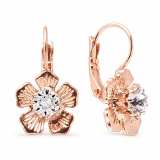 Auskari „Ziedu Krāšņums“ ar Swarovski™ kristāliem