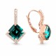 Auskari „Imperial III (Emerald)“ ar Swarovski® kristāliem