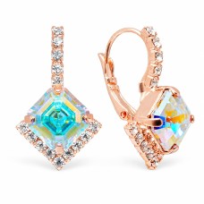 Auskari „Imperial III (Aurora Borealis)“ ar Swarovski™ kristāliem