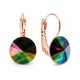Auskari „Klaris II (Rainbow Dark)“ ar Swarovski® kristāliem