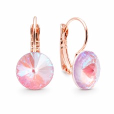 Earrings “Clarice II (Lavender DeLite)” created with Crystals by Swarovski®