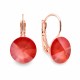 Auskari „Klaris II (Light Coral)“ ar Swarovski® kristāliem