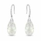 Sudraba auskari „Baroka III (Moonlight)“ ar Swarovski® kristāliem