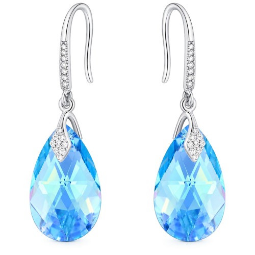 Naiste kõrvarõngad Diamond Sky „Baroque III (Aquamarine AB)“