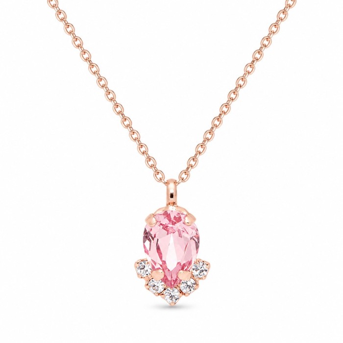 Komplekts sievietēm „Leonora II (Light Rose)“ ar Preciosa® kristāliem