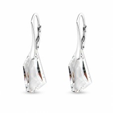 Sudraba auskari „Hiperboreja“ ar Swarovski® kristāliem
