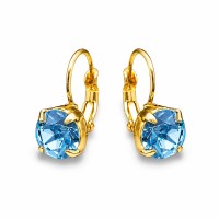 Auskari „Krāšņums (Aquamarine Blue)“ ar Swarovski® kristāliem
