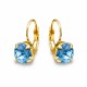 Auskari „Krāšņums (Aquamarine Blue)“ ar Swarovski® kristāliem