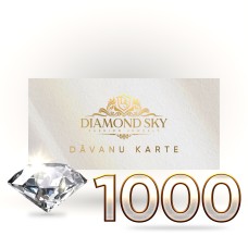 Diamond Sky dāvanu karte 1000 eiro vērtībā