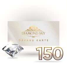 Diamond Sky dāvanu karte 150 eiro vērtībā