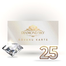 Diamond Sky dāvanu karte 25 eiro vērtībā