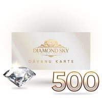 Diamond Sky dāvanu karte 500 eiro vērtībā