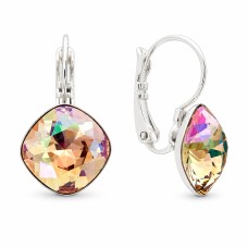 Auskari „Žilbinošais Mirdzums IV (Luminous Green)“ ar Swarovski® kristāliem